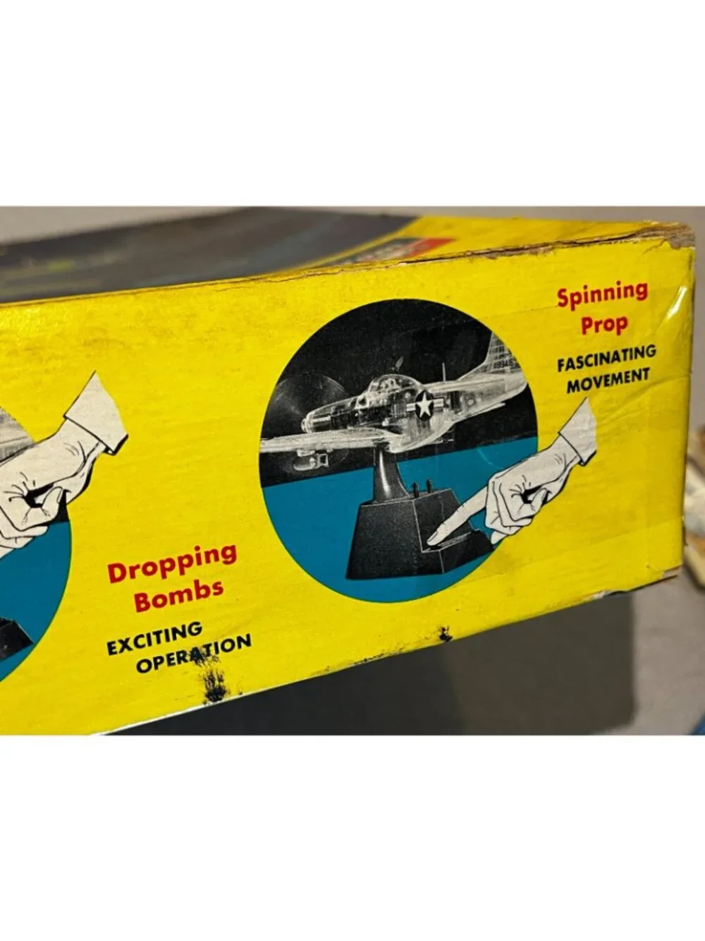 Monogram Phantom P-51D Mustang Transparent Airplane Model Kit Motorized